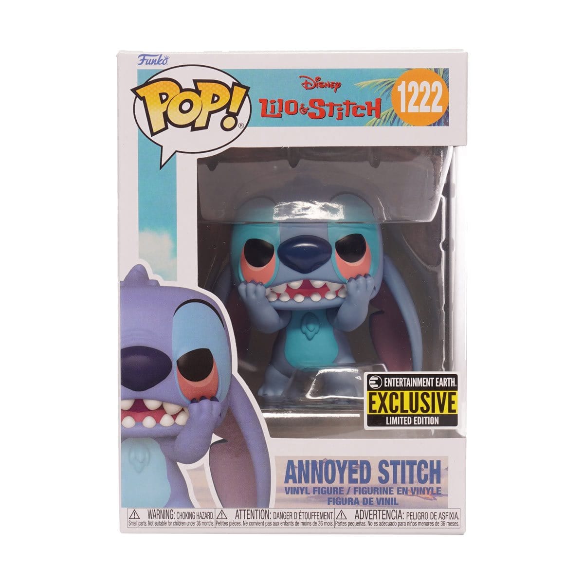 Funko POP! Annoyed Stitch #1222 EE Exclusive Pop-O-Loco