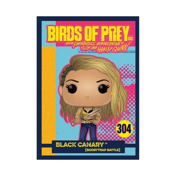 Funko POP: Birds of Prey Black Canary Vinyl Figure with Collectible Card - EE Exclusive Pop-O-Loco
