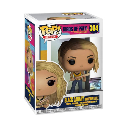 Funko POP: Birds of Prey Black Canary Vinyl Figure with Collectible Card - EE Exclusive Pop-O-Loco