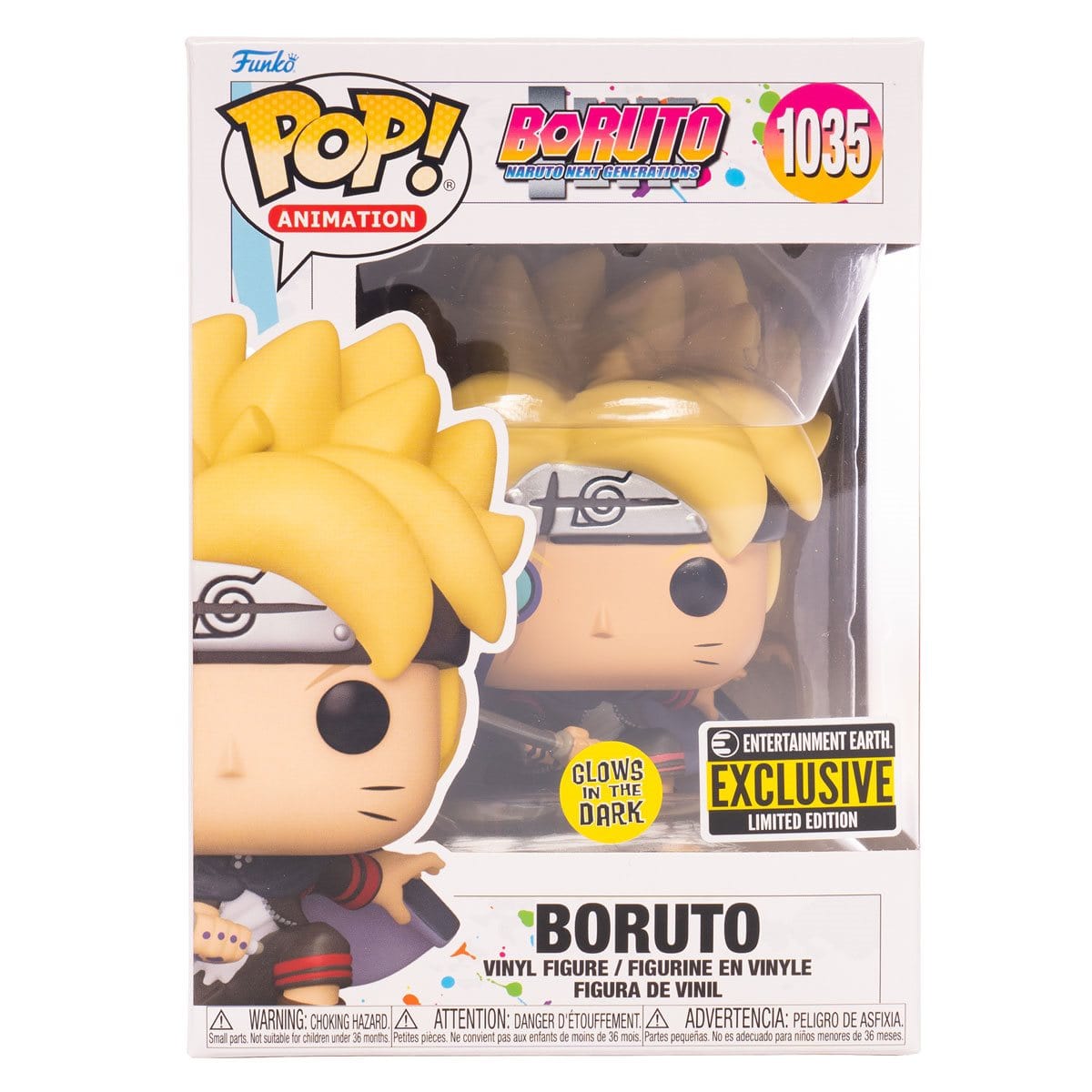 Funko Pop! Boruto with Marks #1035 Glow Exclusive Pop-O-Loco