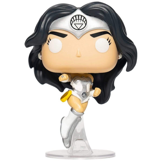 Funko POP: DC Heroes - Wonder Woman 80th Anniversary White Lantern Glow-in-the-Dark Exclusive Figure Pop-O-Loco