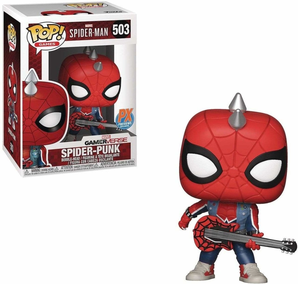 Funko POP! Games: Spider-Man Spider-Punk #503 PX Pop-O-Loco