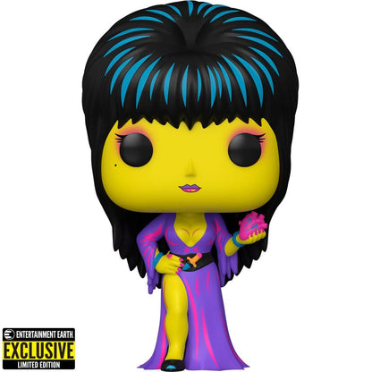 Funko POP! Horror Elvira Black Light Vinyl Figure - EE Exclusive Pop-O-Loco