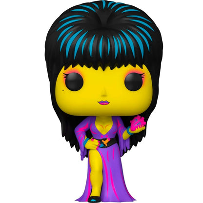 Funko POP! Horror Elvira Black Light Vinyl Figure - EE Exclusive Pop-O-Loco