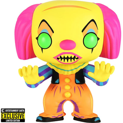 Funko POP! Horror Pennywise Black Light Vinyl Figure - EE Exclusive Pop-O-Loco