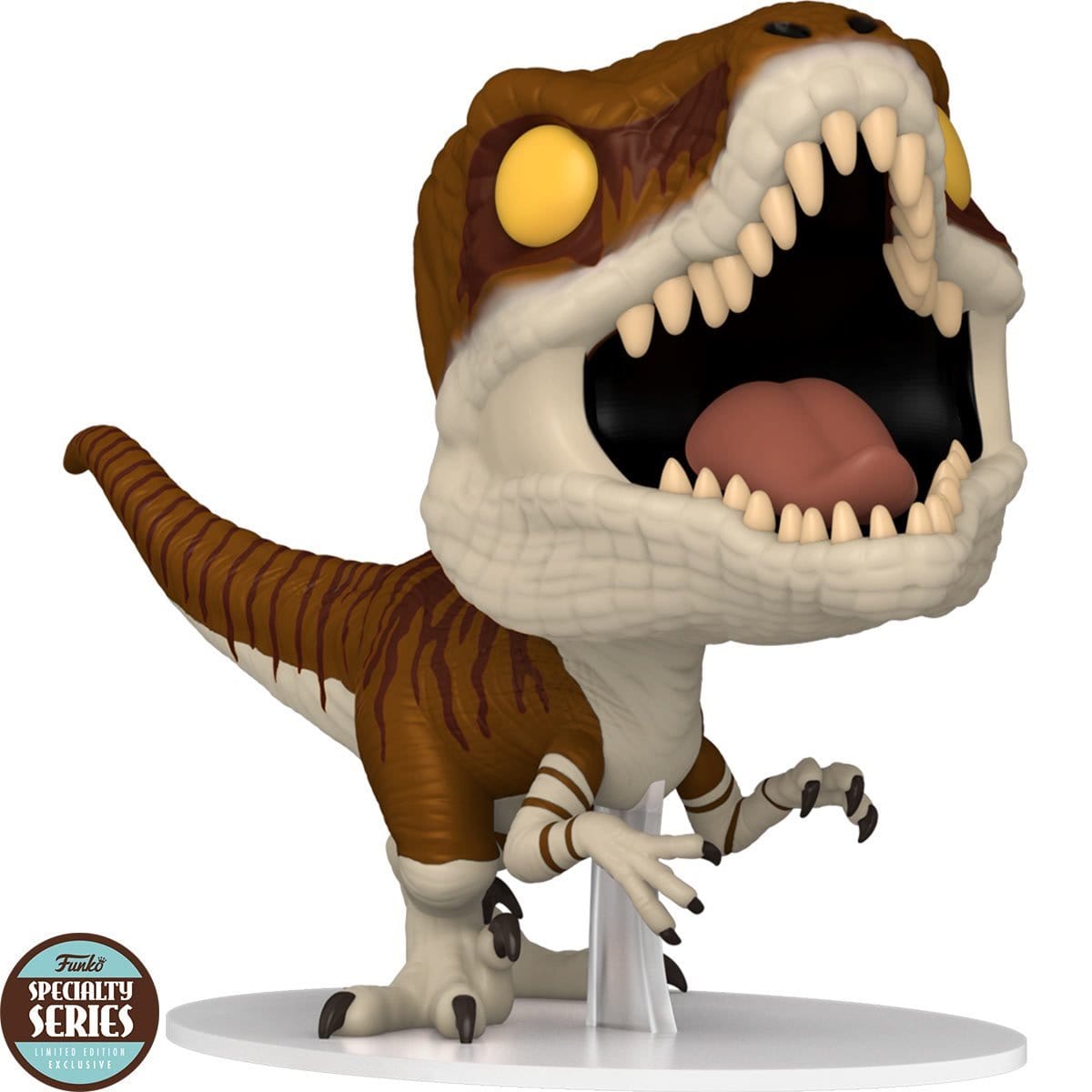 Funko POP: Jurassic World: Dominion Atrociraptor (Tiger) - Specialty Series Pop-O-Loco