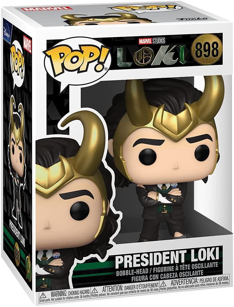 Funko POP Marvel: President Loki #898 - Pop-O-Loco - Funko