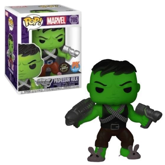 Funko POP! Marvel: Professor Hulk 6 in PX Exclusive CHASE #705 - Pop-O-Loco - Funko