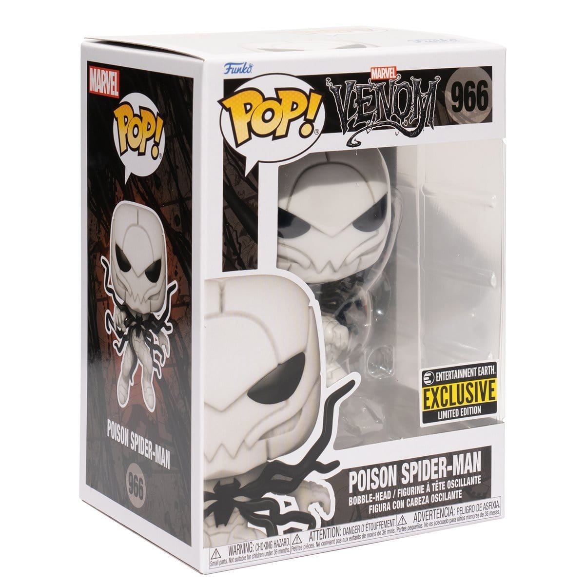 Funko POP Marvel Venom Poison Spider-Man #966 - EE Exclusive Pop-O-Loco