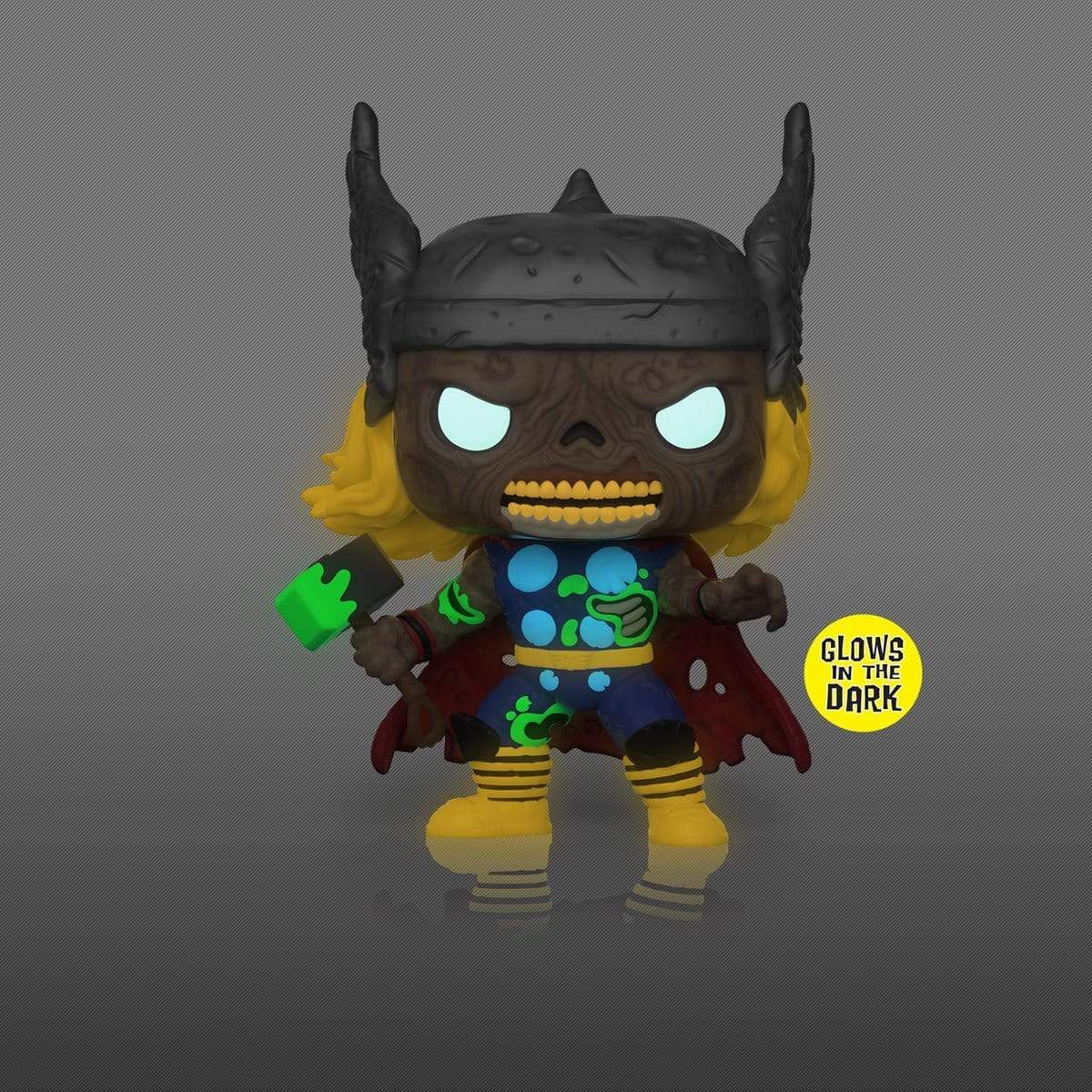 Funko POP Marvel Zombies Thor #787 - Glow Exclusive Pop-O-Loco