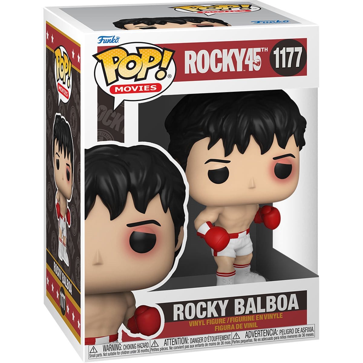 Funko POP Movies: Rocky 45th Anniversary Rocky Balboa #1177 - Pop-O-Loco - Funko