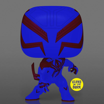 Funko POP Spider-Man: Across the Spider-Verse Spider-Man 2099 Glow #1267 EE Exclusive Pop-O-Loco