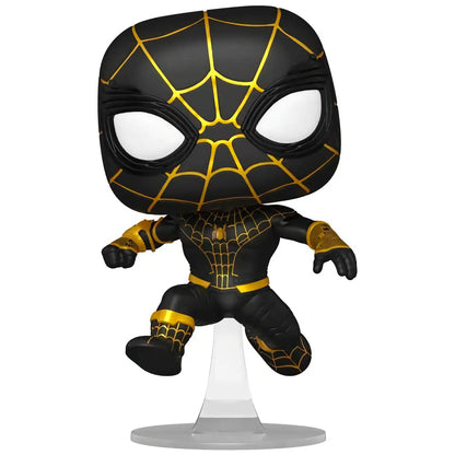 Funko POP Spider-Man: Chase Black Suit AAA Anime Exclusive #1073 Pop-O-Loco