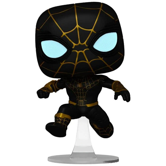 Funko POP Spider-Man: Chase Black Suit AAA Anime Exclusive #1073 Pop-O-Loco
