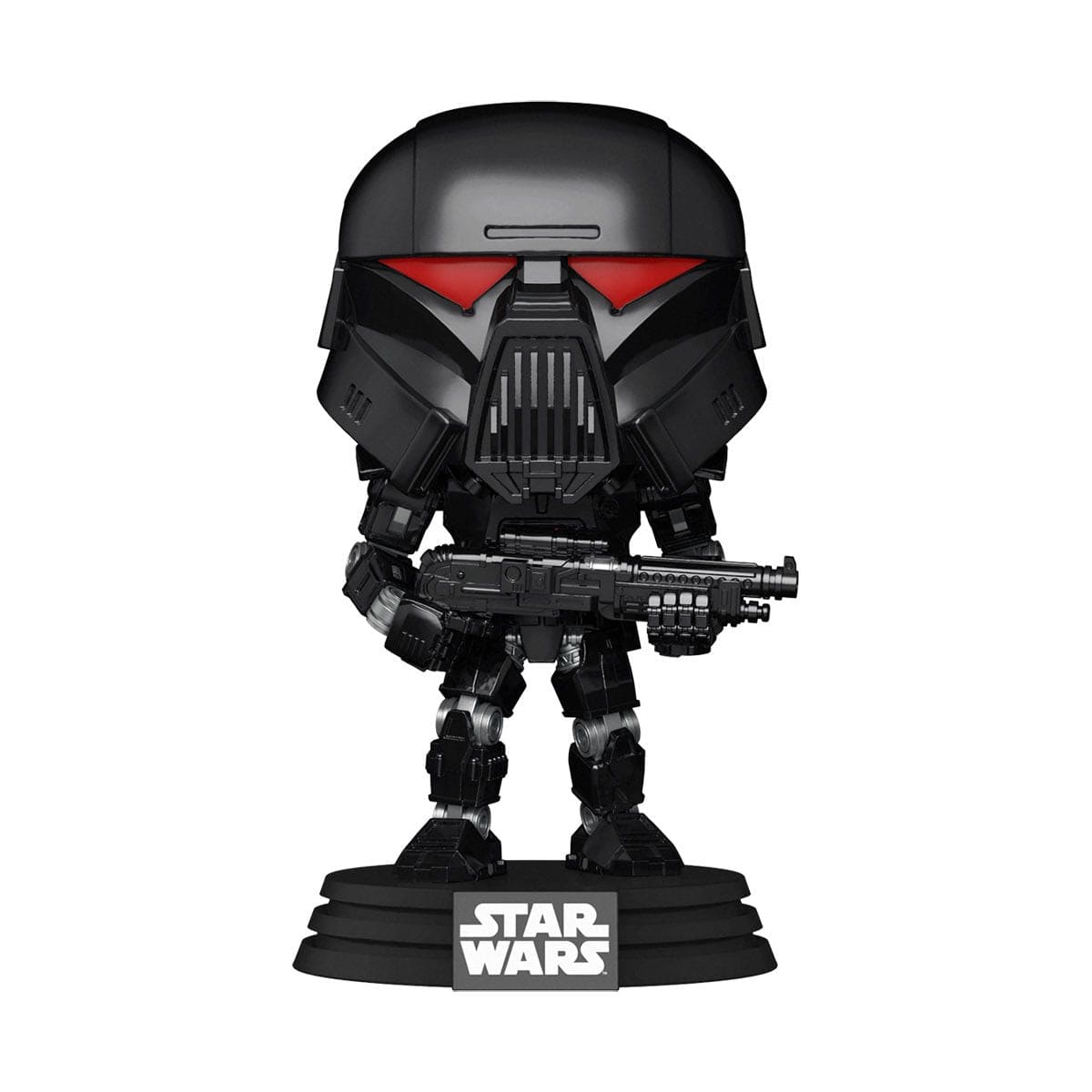 Funko POP Star Wars: The Mandalorian Dark Trooper (Battle) #466 Pop-O-Loco