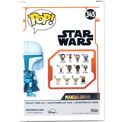 Funko POP! Star Wars: The Mandalorian Hologram Glow-in-the-Dark EE Exclusive #345 Pop-O-Loco