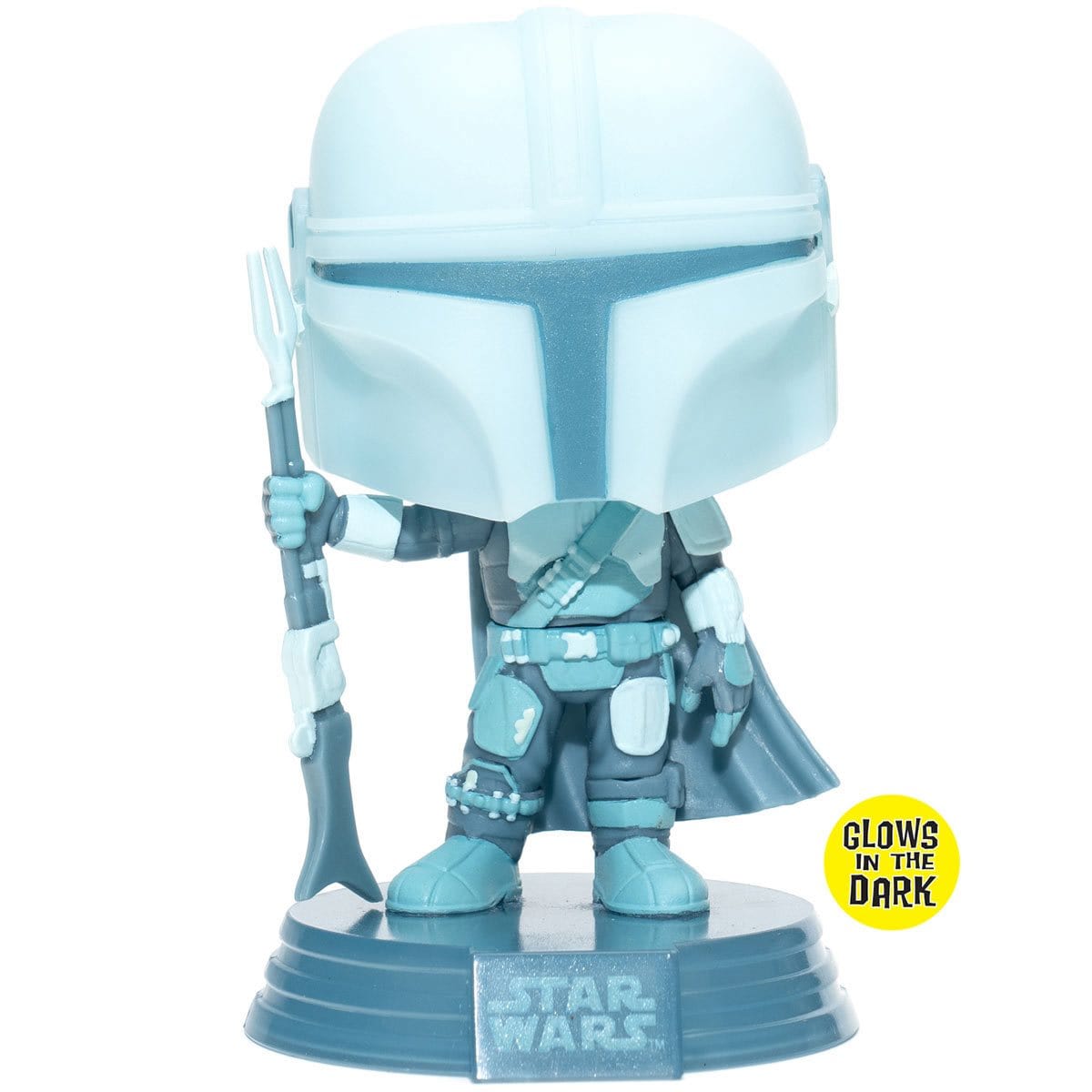 Funko POP! Star Wars: The Mandalorian Hologram Glow-in-the-Dark EE Exclusive #345 Pop-O-Loco