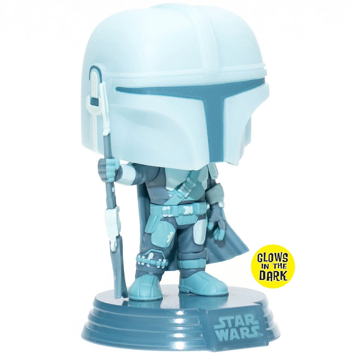 Funko POP! Star Wars: The Mandalorian Hologram Glow-in-the-Dark EE Exclusive #345 Pop-O-Loco