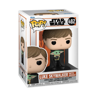 Funko POP Star Wars: The Mandalorian Luke with Grogu #482 Pop-O-Loco