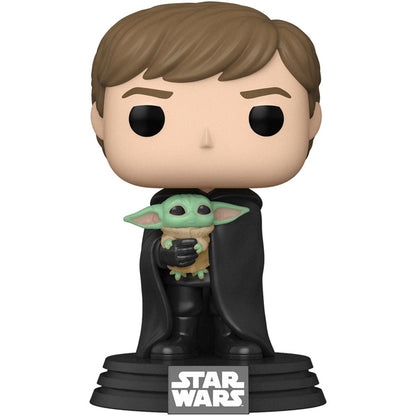 Funko POP Star Wars: The Mandalorian Luke with Grogu #482 Pop-O-Loco