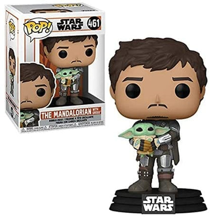 Funko POP Star Wars: The Mandalorian Mando Holding Child #461 Pop-O-Loco