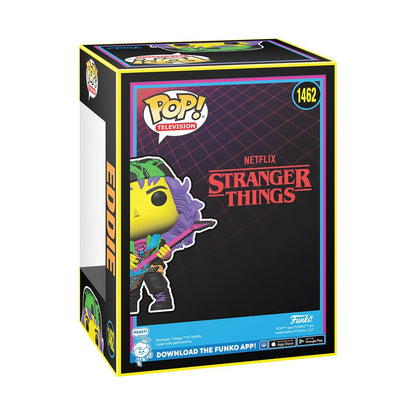 Funko POP! Stranger Things Eddie w/Guitar Black Light Exclusive Pop-O-Loco