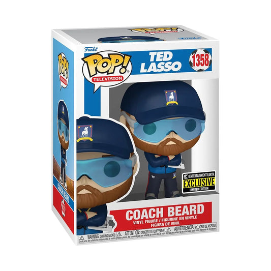 Funko POP: Ted Lasso - Coach Beard Exclusive Vinyl Figure #1358 Pop-O-Loco