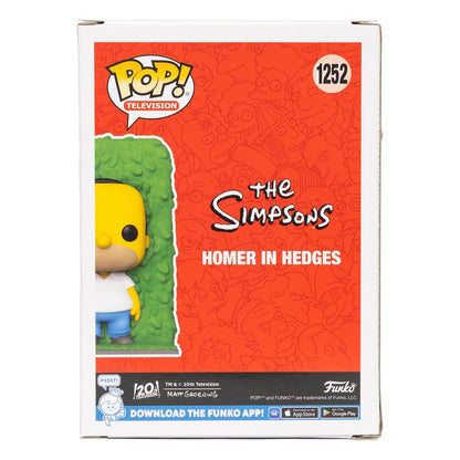 Funko POP! Television Homer in Hedges Pop! Vinyl Figure #1252 - EEExclusive Pop-O-Loco