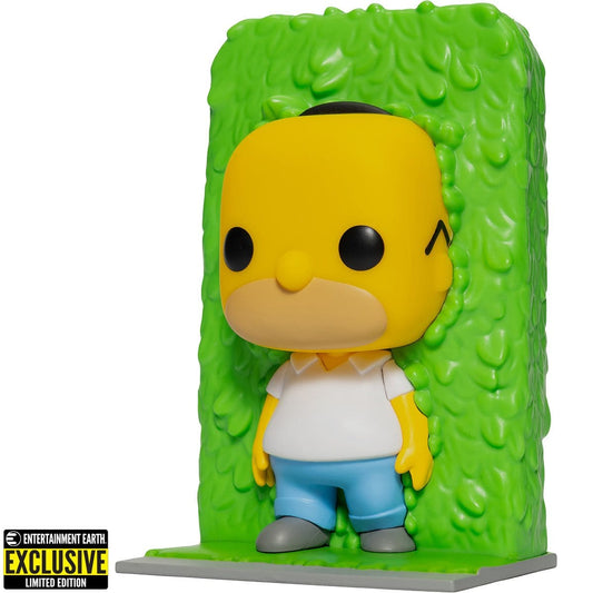 Funko POP! Television Homer in Hedges Pop! Vinyl Figure #1252 - EEExclusive Pop-O-Loco