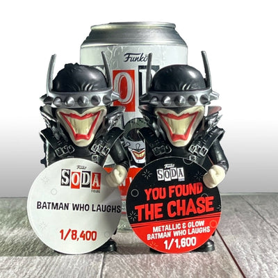 Funko Vinyl Soda: DC Comics - Batman Who Laughs PX Previes 2-pack with Chase Pop-O-Loco