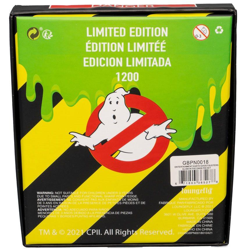 Ghostbusters Glow-in-the-Dark Pin Set of 2 - EE Exclusive Pop-O-Loco