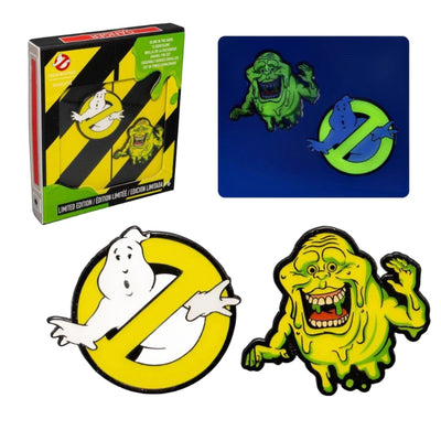 Ghostbusters Glow-in-the-Dark Pin Set of 2 - EE Exclusive - Pop-O-Loco - Loungefly