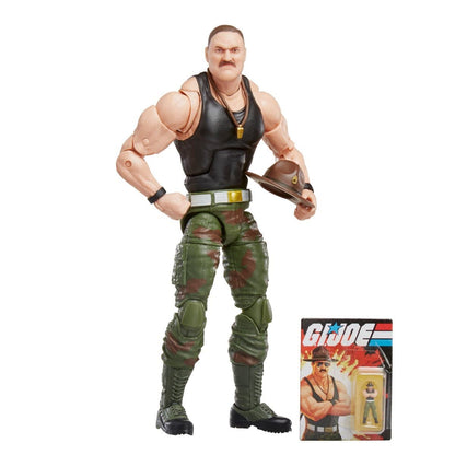 G.I. Joe Classified Series 6-Inch Sgt. Slaughter Action Figure - Exclusive Pop-O-Loco