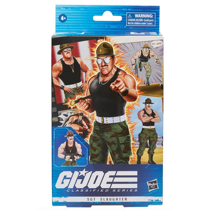 G.I. Joe Classified Series 6-Inch Sgt. Slaughter Action Figure - Exclusive Pop-O-Loco