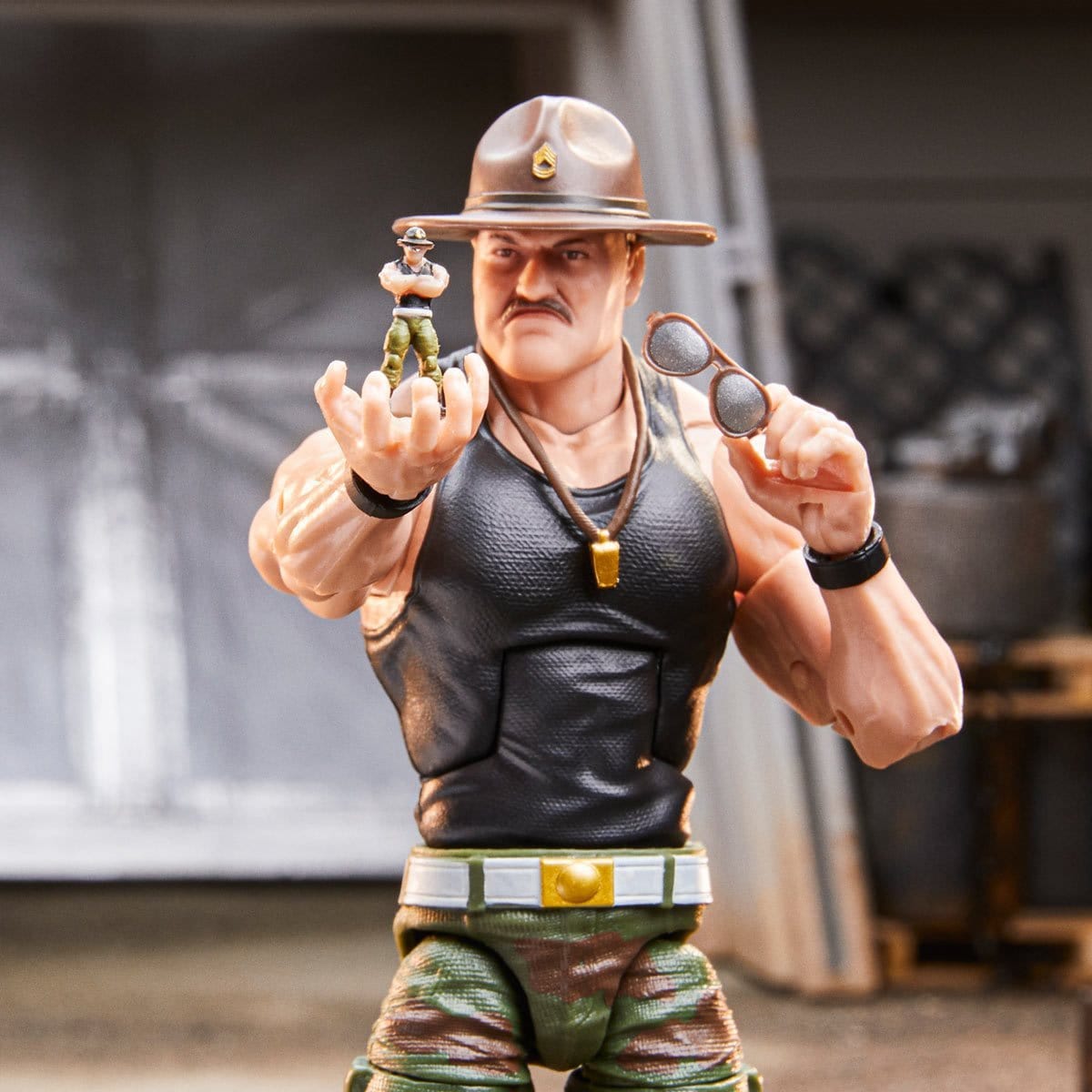 G.I. Joe Classified Series 6-Inch Sgt. Slaughter Action Figure - Exclusive Pop-O-Loco