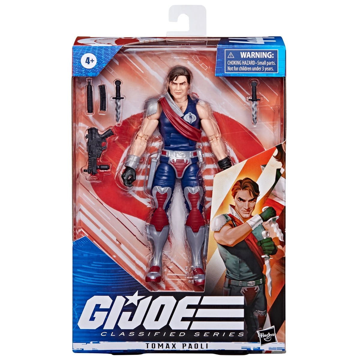 G.I. Joe Classified Series 6-Inch Tomax Paoli Action Figure Pop-O-Loco