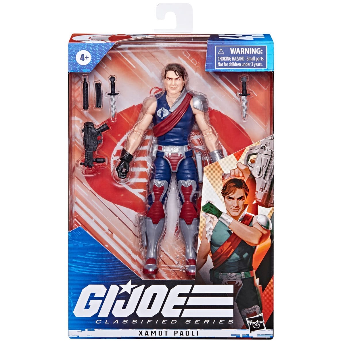 G.I. Joe Classified Series 6-Inch Xamot Paoli Action Figure Pop-O-Loco