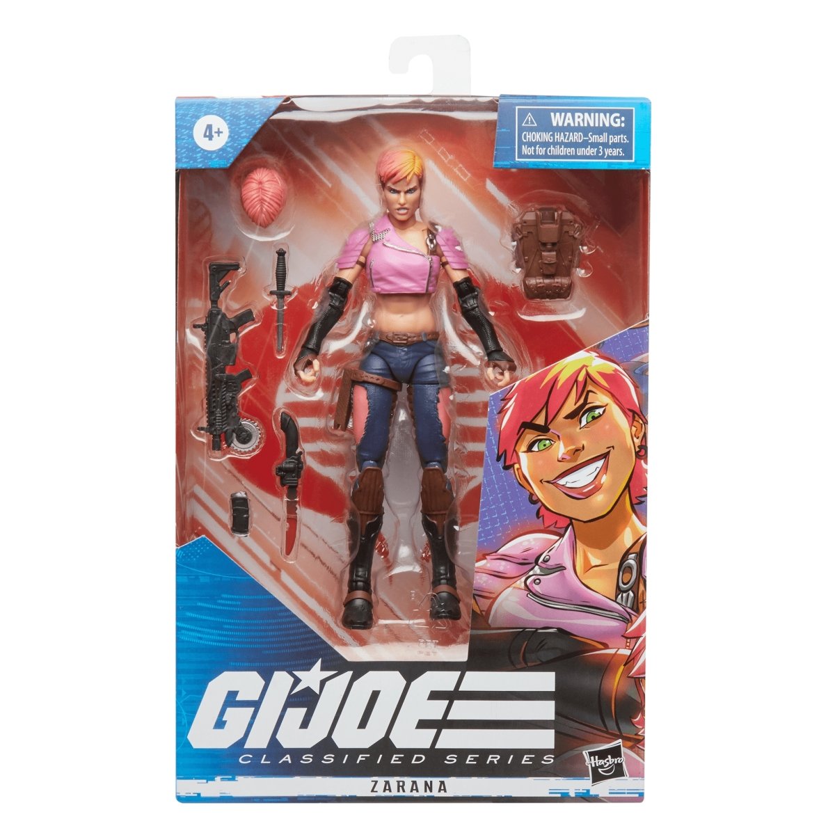 G.I. Joe Classified Series 6-Inch Zarana Action Figure - Pop-O-Loco - Hasbro