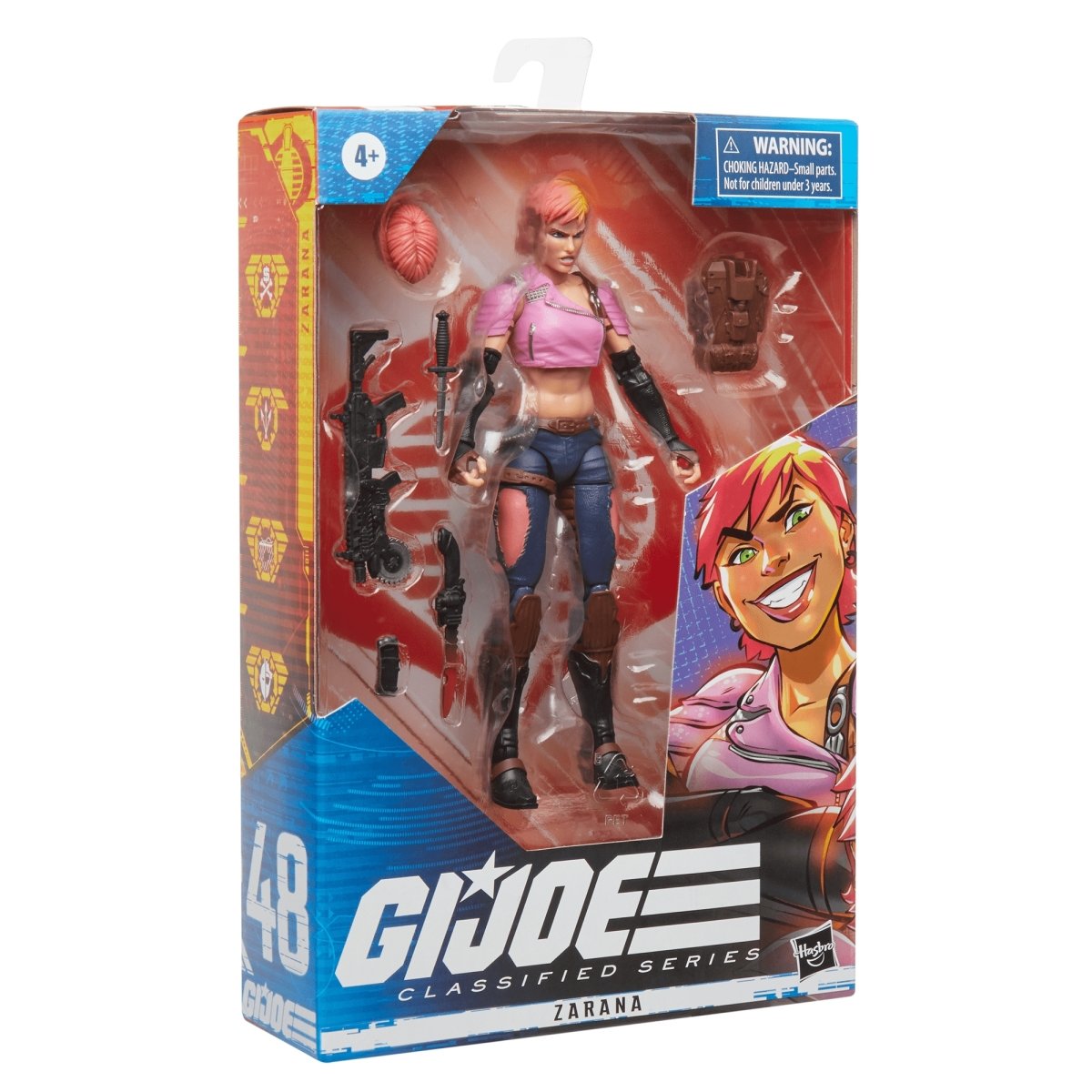 G.I. Joe Classified Series 6-Inch Zarana Action Figure Pop-O-Loco