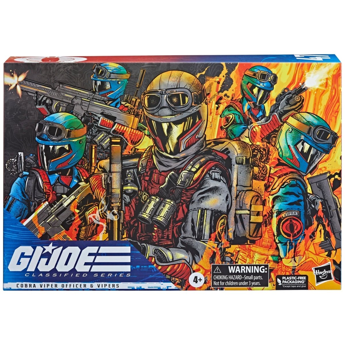 G.I. Joe Classified Series Cobra Viper Officer & Vipers Action Figures - Pop-O-Loco - Hasbro
