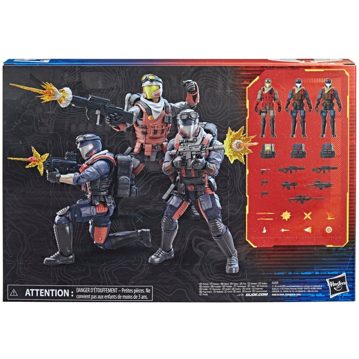 G.I. Joe Classified Series Cobra Viper Officer & Vipers Action Figures Pop-O-Loco