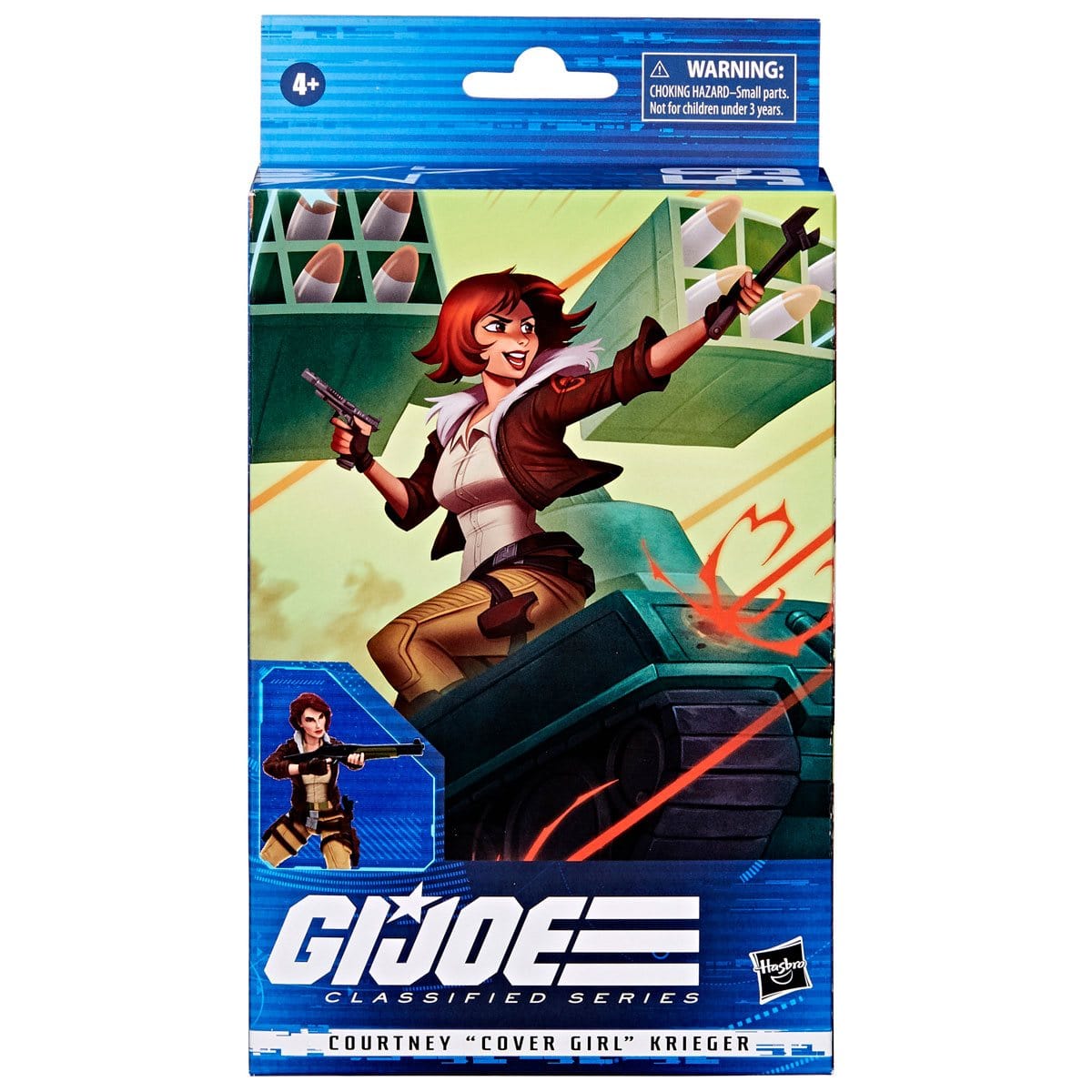G.I. Joe Classified Series Courtney “Cover Girl” Krieger Action Figure Pop-O-Loco
