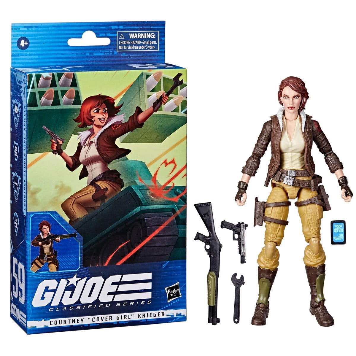 G.I. Joe Classified Series Courtney “Cover Girl” Krieger Action Figure - Pop-O-Loco - Hasbro