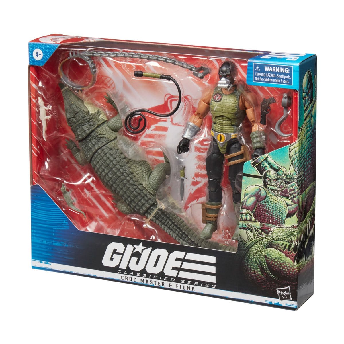 G.I. Joe Classified Series Croc Master & Fiona Action Figure - Pop-O-Loco - Hasbro