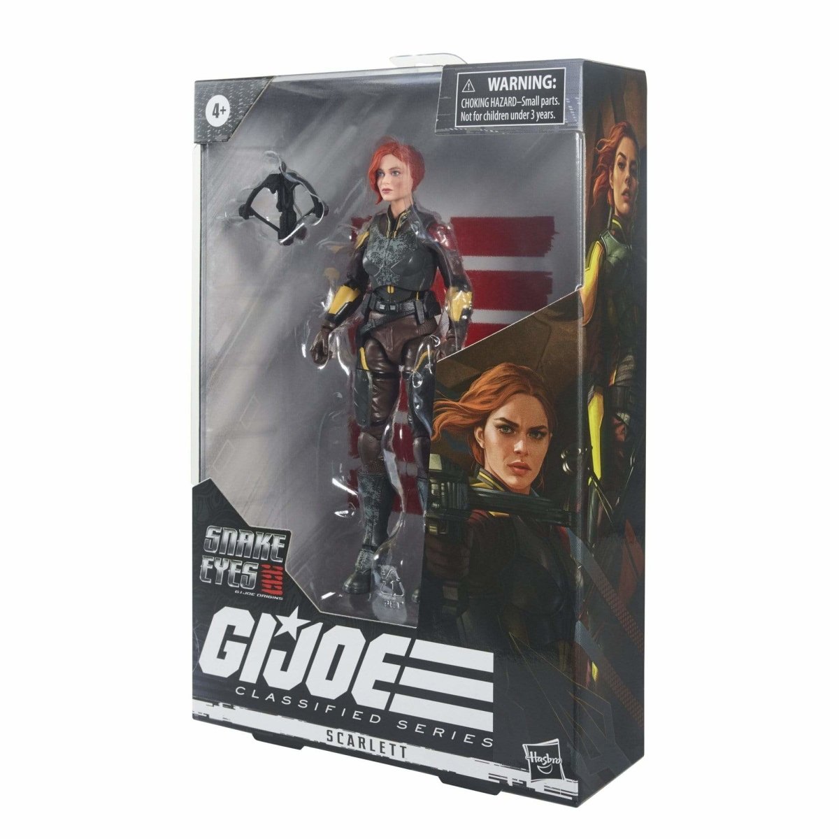 G.I. Joe Classified Series Snake Eyes: G.I. Joe Origins Scarlett 6 in. Action Figure Pop-O-Loco