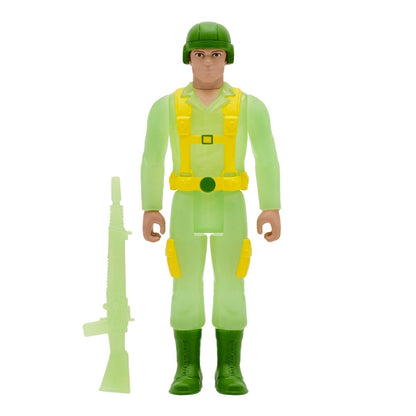 G.I. Joe ReAction Figures Greenshirt (Glow Patrol) Wave 1b Exclusive Pop-O-Loco