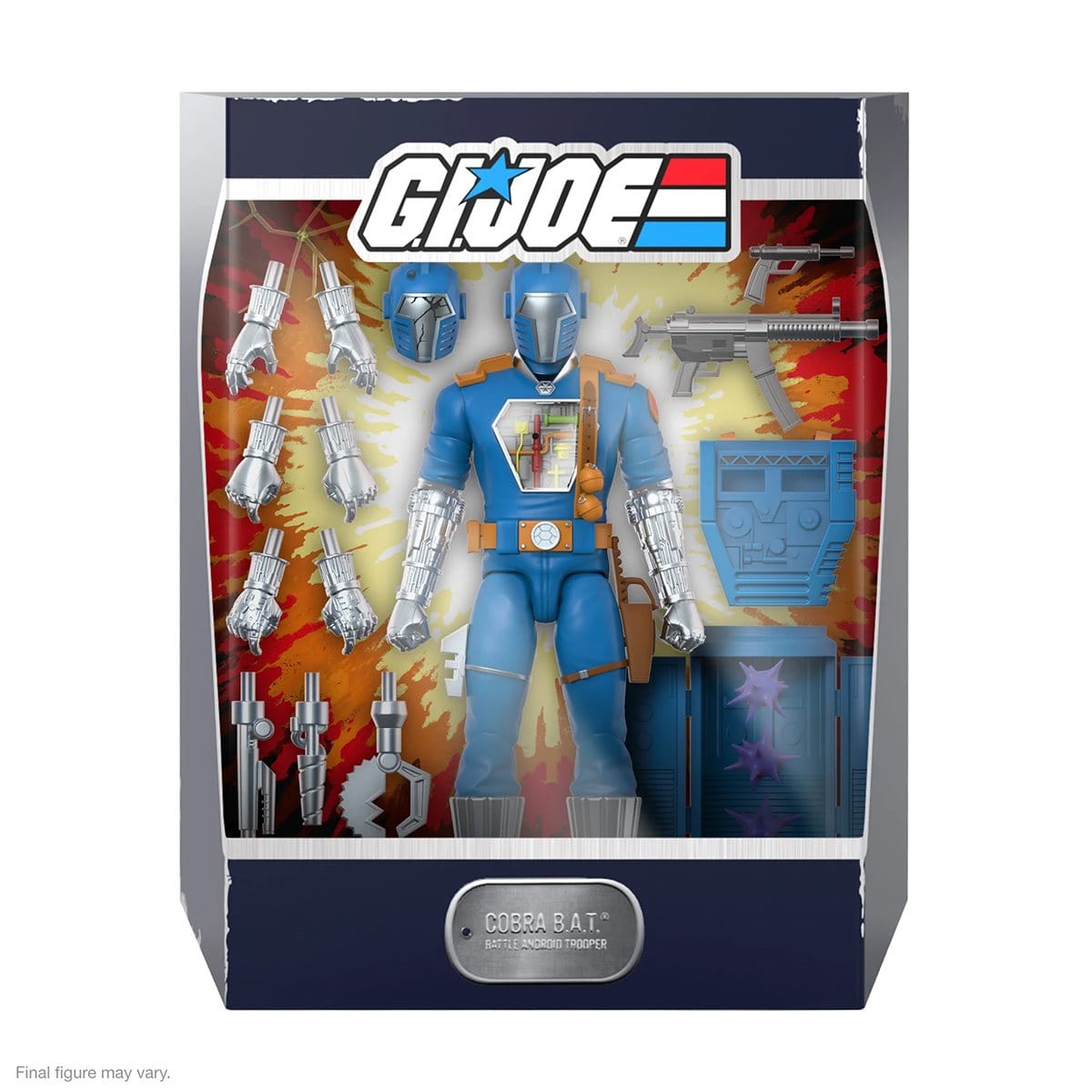 G.I. Joe Ultimates Cobra B.A.T. (Comic) 7-Inch Action Figure - SDCC Exclusive Pop-O-Loco