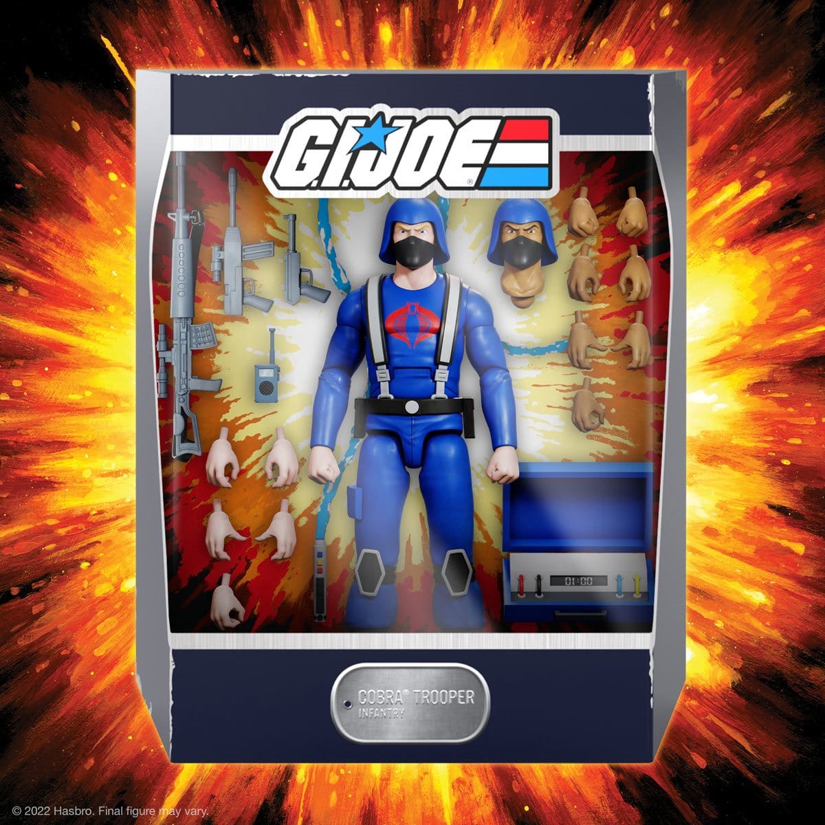 G.I. Joe Ultimates Cobra Trooper 7-Inch Action Figure - Pop-O-Loco - Super7 Pre-Order
