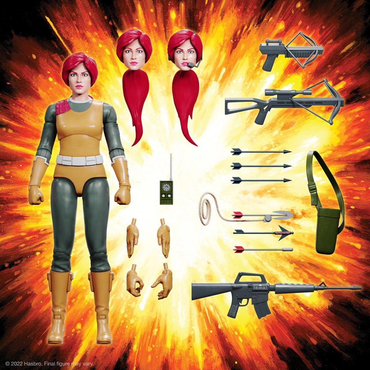 G.I. Joe Ultimates Scarlett 7-Inch Action Figure - Pop-O-Loco - Super7 Pre-Order
