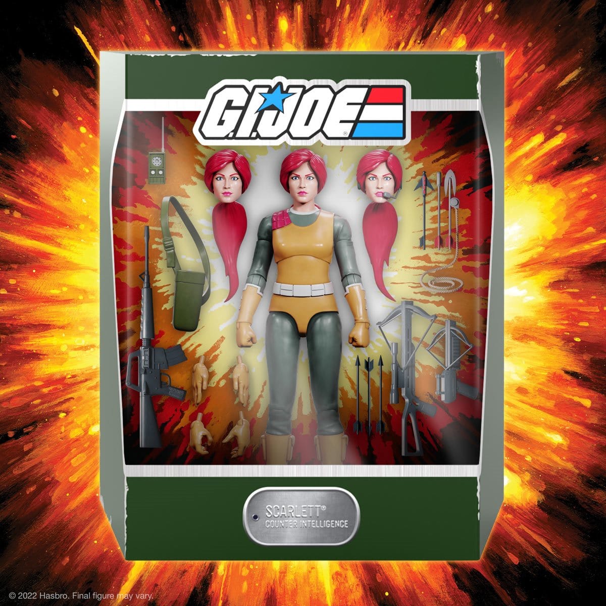 G.I. Joe Ultimates Scarlett 7-Inch Action Figure Pop-O-Loco